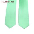 Mint Green Solid Color Necktie Uni Vintage Formal Male Tie Knot Banquet Green POLO Shirt Men Neck Tie Wedding 100% Waterproof. 