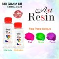 High quality Art  Resin Epoxy 180g Kit Imported Quality Ratio 2:1. 