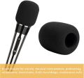 6 PCS Microphone Covers Microphone Windscreen Sponge Cover Hand Mic Foam Cover Protective Cap for Handheld Mic. 