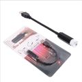 USB Car Roof Star Night Lights Projector, Sound Activated 3 Modes 2 in 1 Interior Car Roof Lights, Adjustable Romantic Portable Car LED Light Decorations for Car, Ceiling, Bedroom (Red/Purple). 