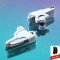 Ergonomic Sleek Design  Mobile Phone Game Trigger for PUBG Gaming Controller PUBG Trigger For Mobile Fire Button for IPhone Android. 