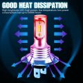 2X H7 LED Headlight 6000K Super White 110W 8000LM Headlight Kit Fog Light Bulbs Kit High Low Beam. 
