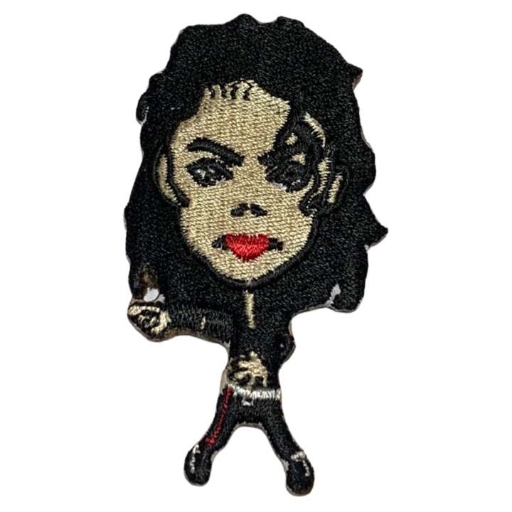 Cute Dancing Michael Jackson Embroidery Iron On Sew On Patch For T-shirt Bag Cap Jeans Badge