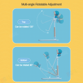 100% Authentic Doraemon Phone Holder Foldable Phone Stand Multi-angle Rotatable Adjustment RPH0980. 