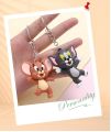 Imported Quality Tom and Jerry Cartoon Anime keychain Bag Keyring Ornament Accessories Children's Toys Birthday Gifts for Girls.. 