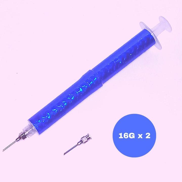 Mehndi Injection Pen with 1 Extra Needle, Create Amazing Henna Designs by Henna Applicator Injection Pen