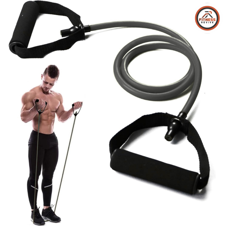Latex Tube Resistance Band (Black)
