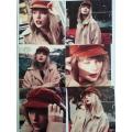 Taylor Swift Photocards (9 x 9) cm - Pack of 6. 