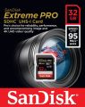 SanDisk Extreme Pro 32GB SDHC UHS-I Card (SDSDXXG-032G-GN4IN). 