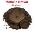Epoxy Resin Color Metallic  (BROWN) 20 grams POWDER Form (Imported). 