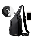 ZF: Mens Women,s Sling Cross Body Bag High Quailty Chest Shoulder Backpack For Boys Girls. 