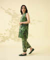Sapphire Unstitched for Women - 2 Piece - Digital Printed  Embroidered Lawn Suit. 