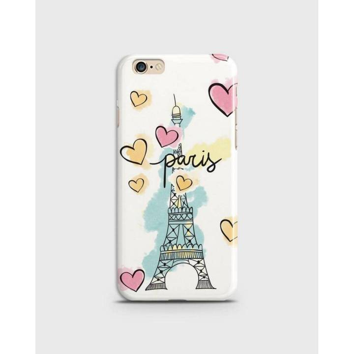 Iphone 6 Plus Cover 3d Hard case  Paris Love Style - 1cover2353
