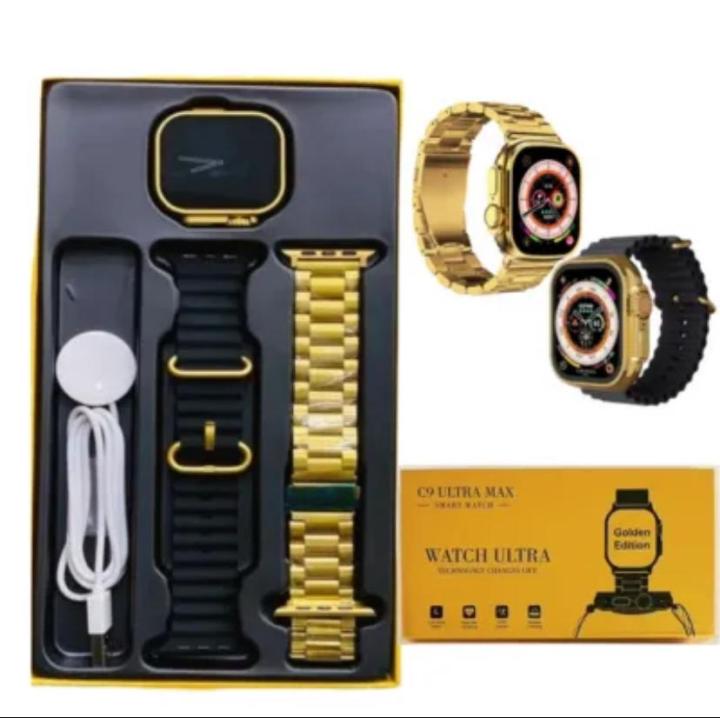 C%209%20ultra%202%20smartwatch%20Golden%20edition%20%7C%202%20in1%20straps%20%7C%20watch%20ultra%202%20wire%20less%20charging%20%7C%20smart%20watch%20%7C%20golden%20colour%20-%20Image%202