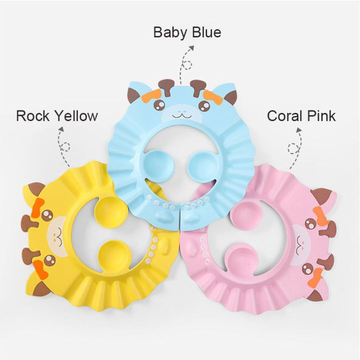 %E3%80%90Big-Sales%E3%80%91%20Cute%20Cartoon%20Baby%20Shower%20Cap%20Bathing%20Protection%20Adjustable%20Hair%20Washing%20Hat%20Head%20Cap%20For%20Toddlers%20Kids%20Baby%200-6%20Years%20-%20Image%208