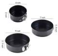 Cake pan Cake Mold Circle Baking try Tool Round Shape Cake Lock Pan High Quality Non Stick Pizza Pan Cakepan Pan Black Non Stick Pan Easy to use. 