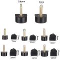 【Booming】 10pcs Women High Heel Nails Shoe Repair High Heel Tips Taps Heels Tips Stiletto Replacement High Heel Repair Pins. 
