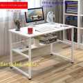 Computer Desk & Study Table Gaming Workstation with Laminated Wooden Sheet Powder Coating Metal frame  Home Office Desk Table, Laptop Table, Wood Gaming Desk. 