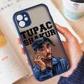 【Buried Buzie】Rapper 2Pac Tupac Shakur Phone Case for IPhone 15 14 13 12 11 Pro Max Mini X XS Max XR 8 7 Plus SE2 Shockproof Hard Cover Fundas. 