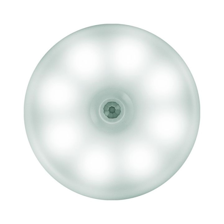 Ready Stock Motion Sensor Lights LED Night Light Battery Rechargeable Battery Powered Stick on Closet Bathroom Stair Wall Hallway Cabinet Indoor Lights Warm White