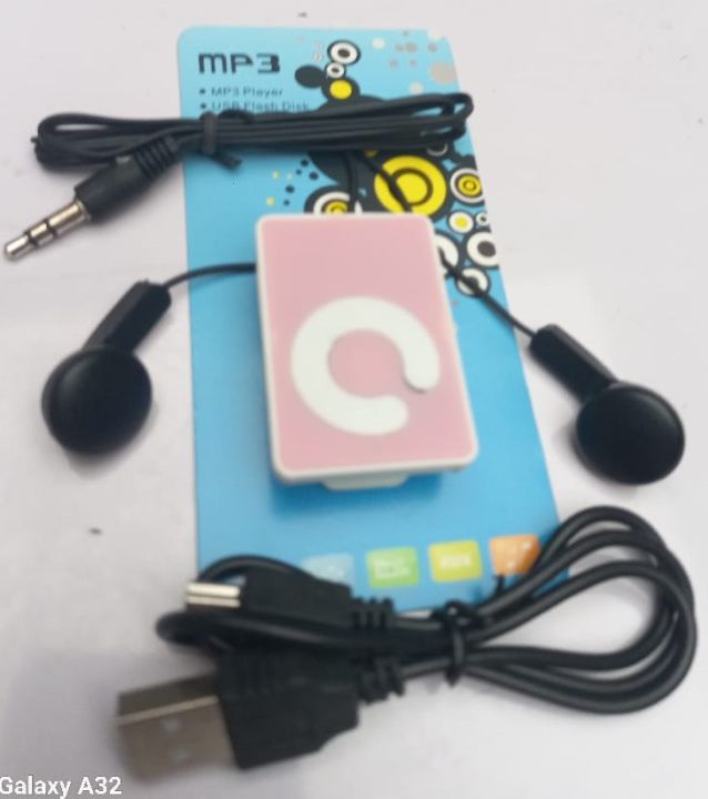 Portable MP3 Player with SD Card Support - Mini Shuffle Music Player - Compact and Lightweight for On-the-Go Listening
