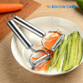Easy kitchen Stainless Steel Julienne Peeler Vegetable Peeler Double planning Grater Kitchen Accessories Cooking Tools.. 