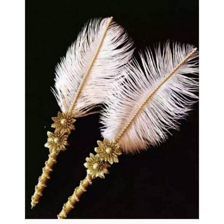 Nikkah pen white feather nikkah accessories and gift