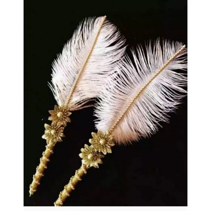 Nikkah pen white feather nikkah accessories and gift
