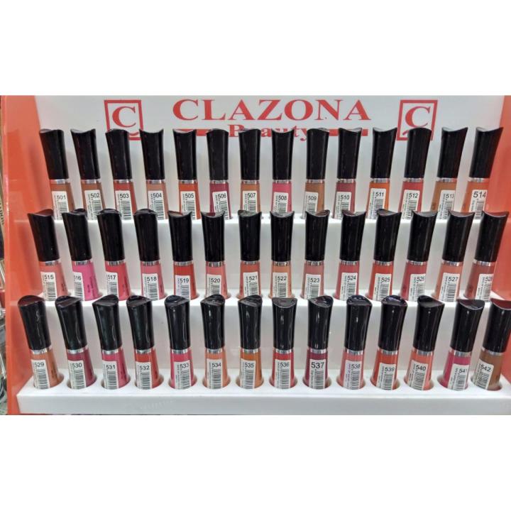 CLAZONA LIP GLOSS MATTE AND PERMANENT LIP GLOSS ALL SHADES ARE AVAILABLE ORIGINAL PRODUCT