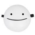 White Smile Dreams Masks Anime White Helmet Cosplay Mask Halloween Masks Party Props Accessories Cosplay Costume Fantasy. 