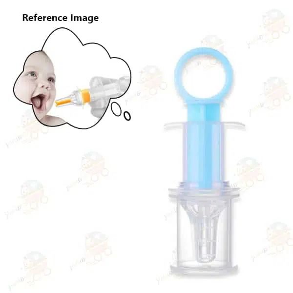 (Pack of 2) Baby Medicine Dispenser Squeeze Liquid Silicone Easy Feeding Anti-Choking Dropper Tool Kids Kids Pacifier Feeder Needles By Little Town