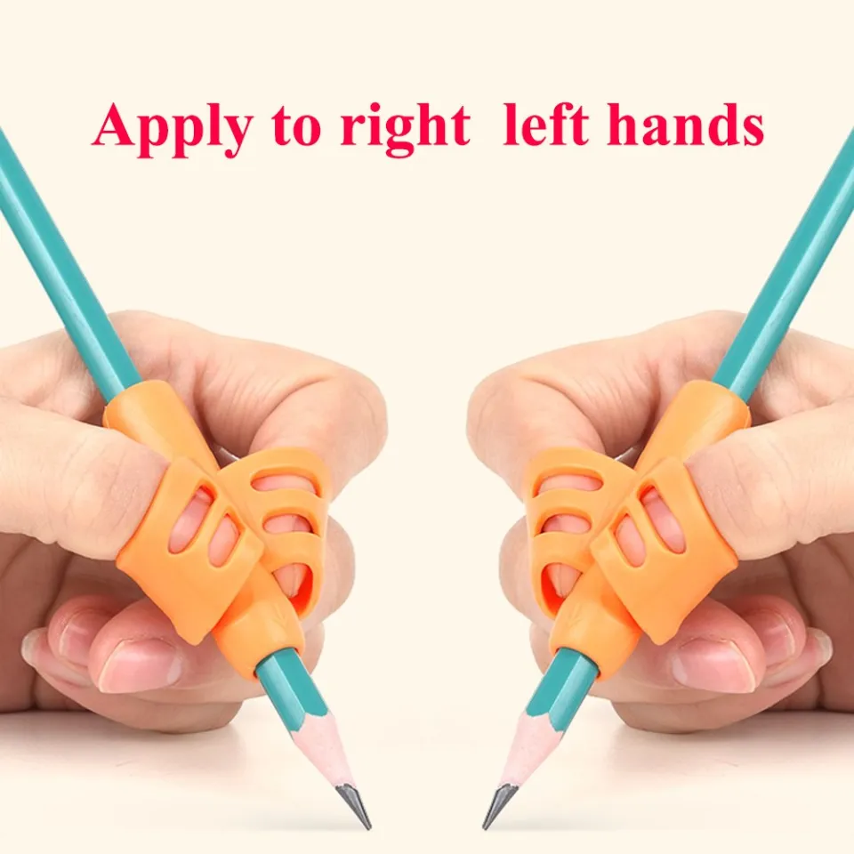 Pencil Grip For Kids Children Pencil Holder Tools Silicone Two