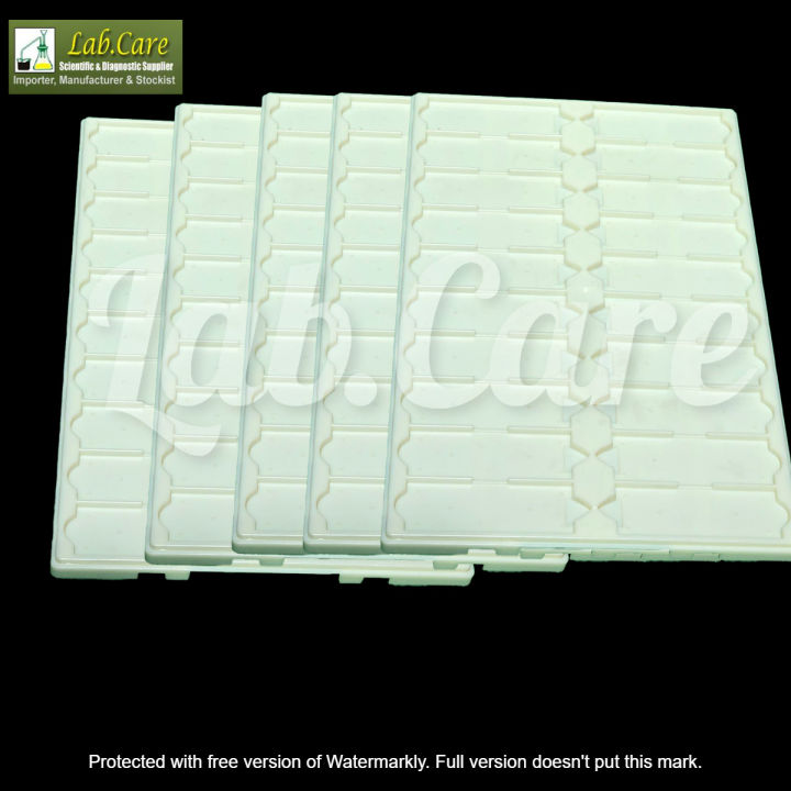 Plastic Microscope Slide Tray, 10/PK