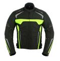 Men Motorbike Motorcycle Jacket Waterproof Textile Biker Armoured CE Cordura Minarat. 
