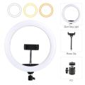 JM Jadoon 36 CM 45 CM Ring Light With 288 LED Dimmable 5600K With Mobile Holder For SmartPhone Tiktok and Youtube Videos and Live Photography ONLY RING LIGHT Stand not included. 