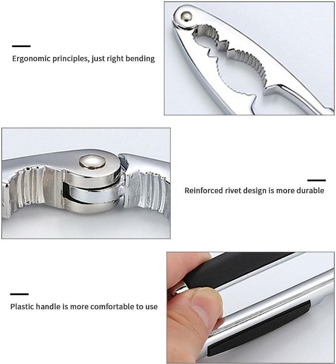 Stainless%20Steel%20Nutcracker%20Almond%20Walnut%20Pecan%20Plier%20Seafoods%20Cracker%20Kitchen%20Tool%20-%20Image%205