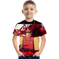 ROBLOX （3-13 Years Old） Kids Fashion T-Shirt Boys Daily Short Sleeve Shirts Baby Casual Tops Games Adventure Summer Clothes. 