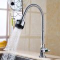 Shower Moving neck Stainless Steel Swivel Spout for Kitchen Sink Faucet Flexible Kitchen faucet Sink mixer shower neck & Hoes 360 Rotating. 