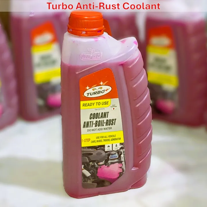 Anti Rust Radiator Coolant Red, Turbo Car coolant | Daraz.pk