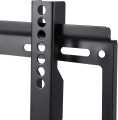 Universal Plasma/LCD Wall Mount - Easy Installation, Load Capacity 25 kg - Ideal for 14 to 42-Inch Screens - Sleek Black Finish. 