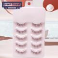 Green forest Eyelashes Realistic Little Devil Eyelashes Cosplay Lashes. 