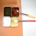 Pizza Spread Sauce Ladle Rubber Handle Flat Kitchen Cooking -6 Oz. 