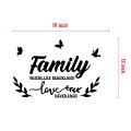 Gadgets Family Wall Art Decal Motivational Black Vinyl Stickers for Home or Room Decoration. 