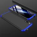 Huawei Y9s 2019 GKK Full Coverage 360 Protection Mobile Phone Back Cover Case - Blue & Black. 