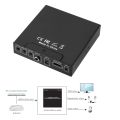 SCART to HDMI, Scart Converter Video Audio Box, HD Video Converter Scart to HDMI Adapter with PAL/NTSC Video Scaler, 1080P/720P Support HDMI, 3.5mm Coaxial Audio Out for TV and DVD Player. 