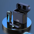 Original factory private model J88 live broadcast noise reduction shooting mini charging compartment digital display wireless collar microphone. 
