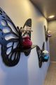 Pack of 4 Decorative Butterfly Wall Shelf, Decoration Candlestick, Wall Décor Ideas, Wooden Wall Shelves. 