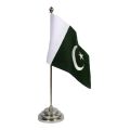 Table Flag with Stand for Office & Home Decor | Executive Desk & Conference Room Decoration | High-Quality Flag for Schools, Offices & Events. 