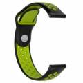20mm Silicone Sports Band by Kaliber for Haylou RS4 Plus , Samsung Galaxy watch 4 , Watch 5, Watch 6  Active Watch , mibro lite & other 20mm Lugs Size. 