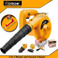 Hoteche 2 in 1 Blower & Dust Cleaner copper Motor Portable Blower 400W With Free Cotton Glove. 